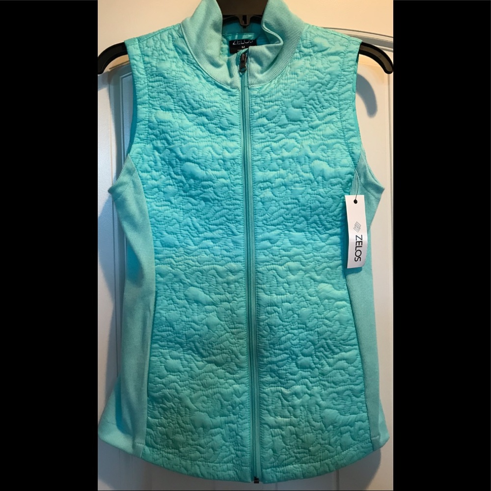 Turquoise vest